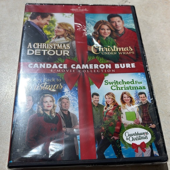 Hallmark Channel Countdown to Christmas Candace Cameron Bure 4-Movie Collection - Picture 1 of 2